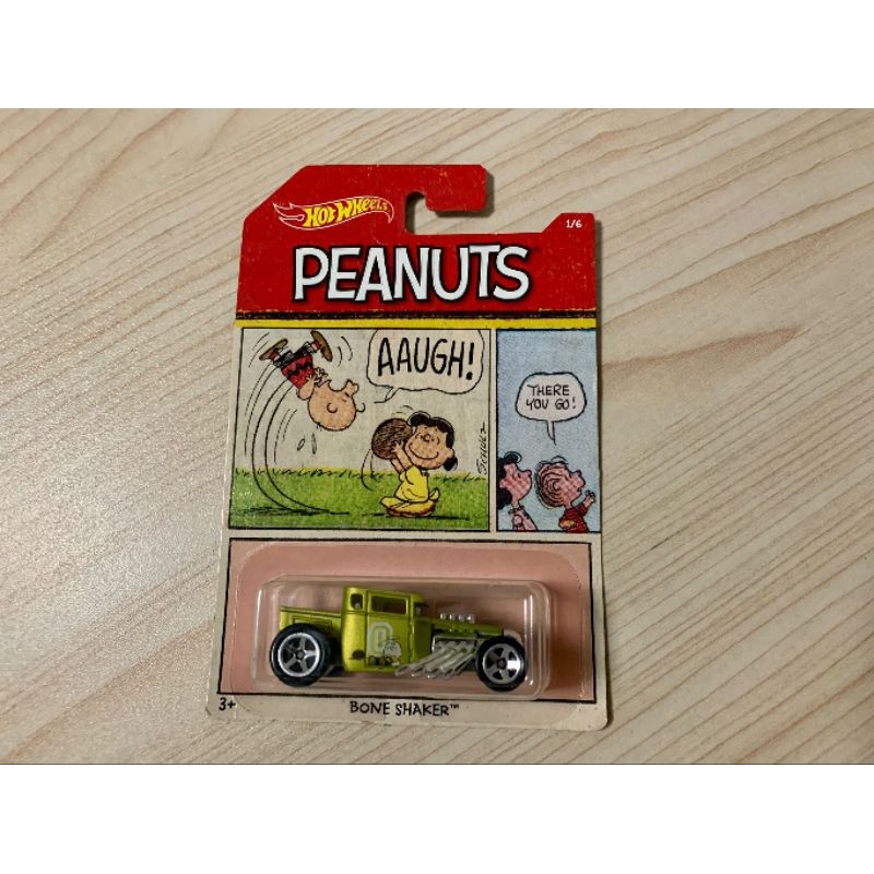 (Last Piece) Hot Wheels Peanuts Series"Bone Shaker" Shopee Malaysia