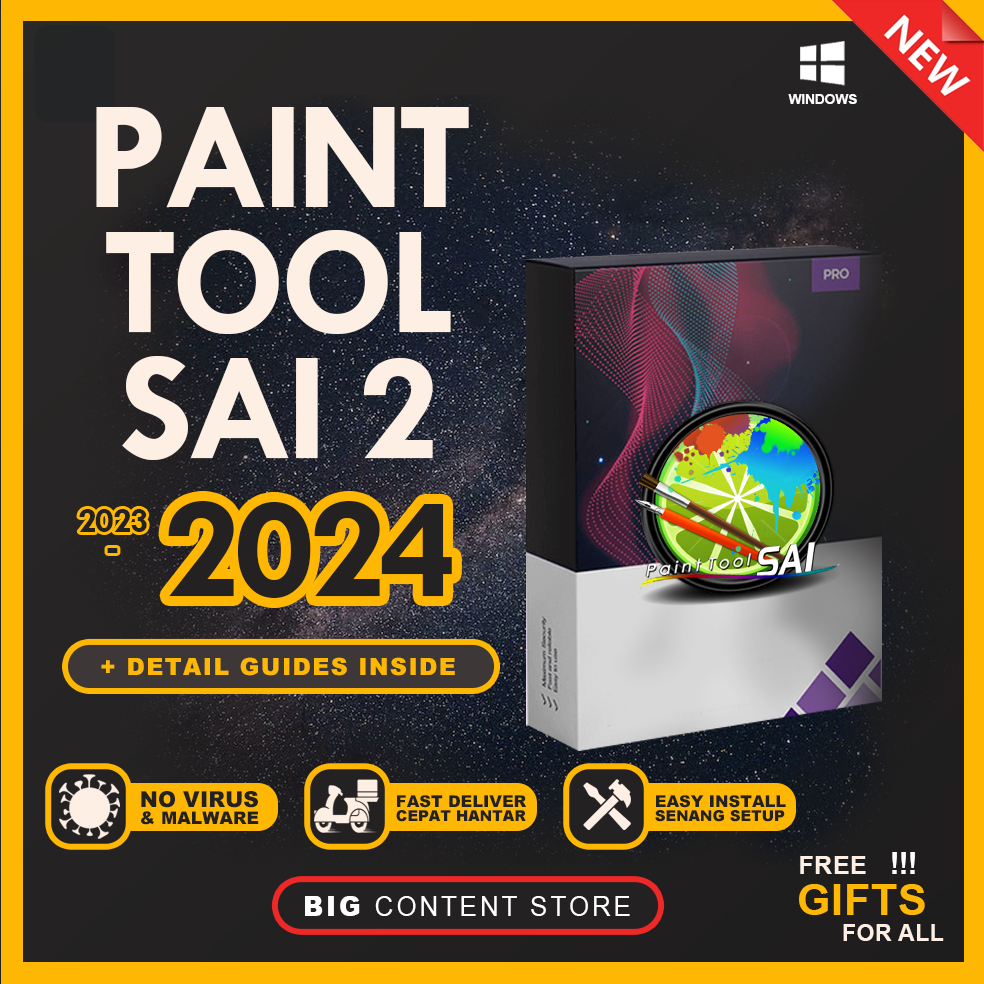 Paint Tool Sai 2 EASY INSTALL SOFTWARE LIFETIME PREMIUM FAST   My 11134207 7r98q Lla7r4rzgfvx3f