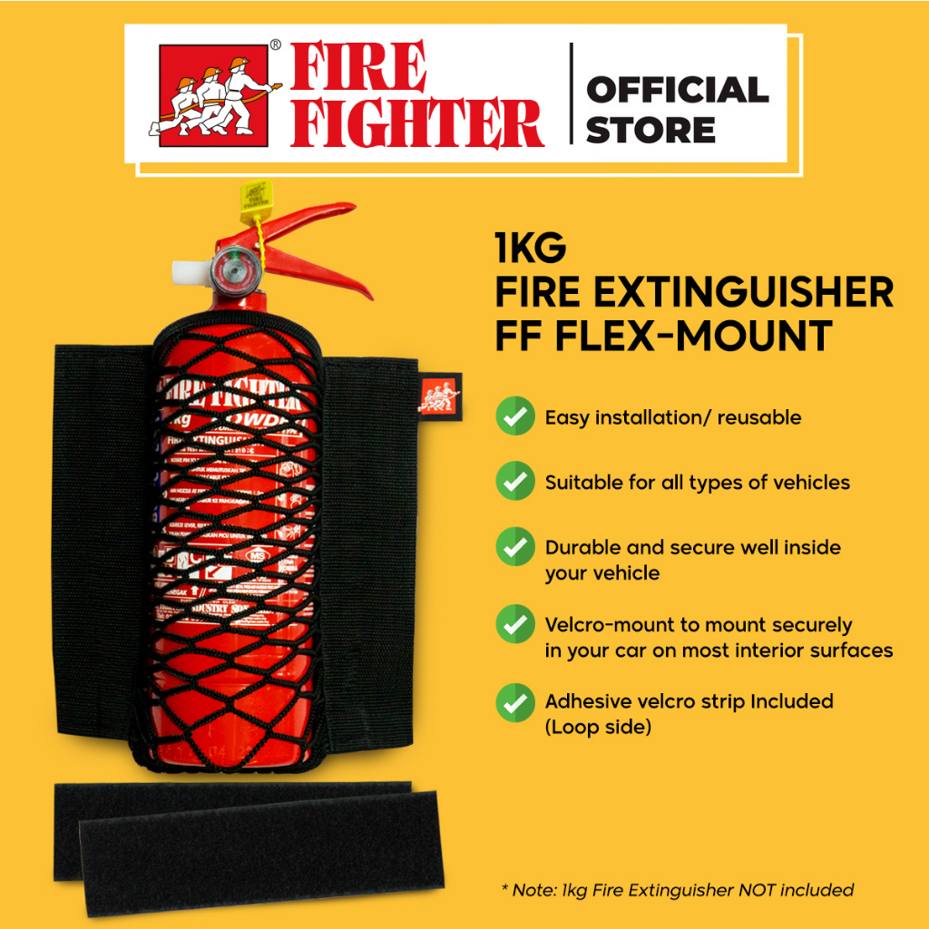 FF FlexMount (Fire Extinguisher holder for car) Shopee Malaysia