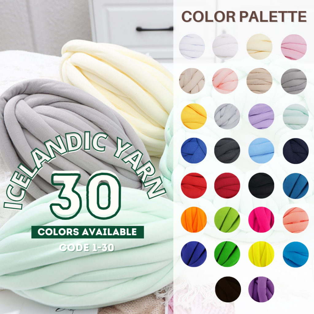Ready Stock 250G Icelandic Yarn Cotton Straw Line Ins Super Hand