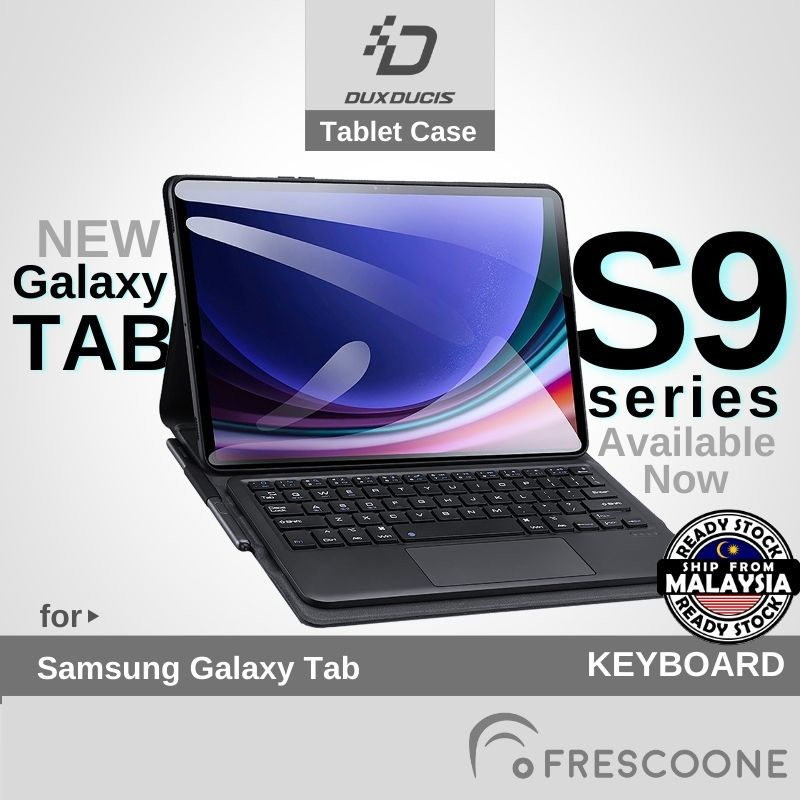 DUX WIRELESS BLUETOOTH KEYBOARD Tablet Flip Case for Samsung Galaxy Tab