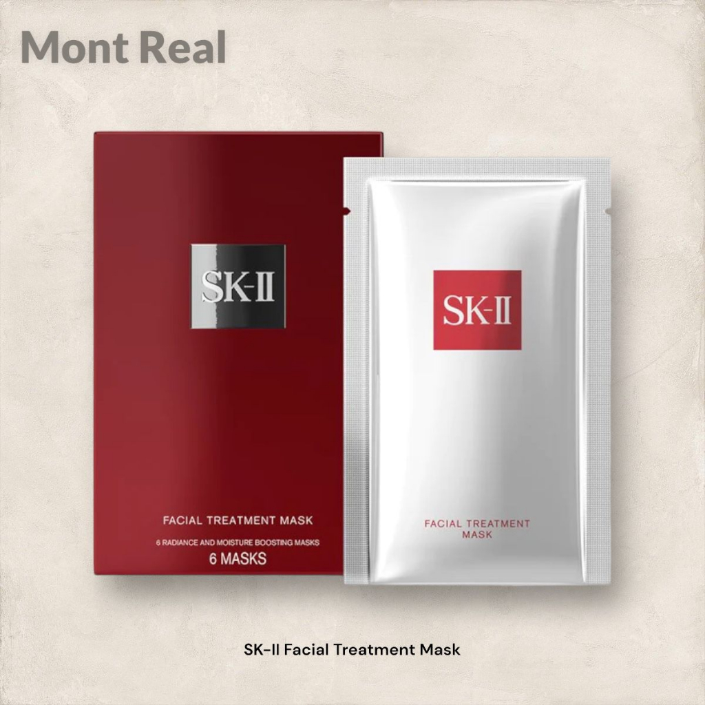MONT REAL Facial Treatment Mask (6 Sheets) Shopee Malaysia