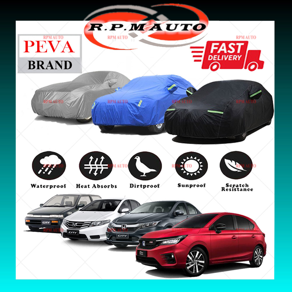 Honda City Car cover PEVA Protection Resistant Outdoor Sunproof UV