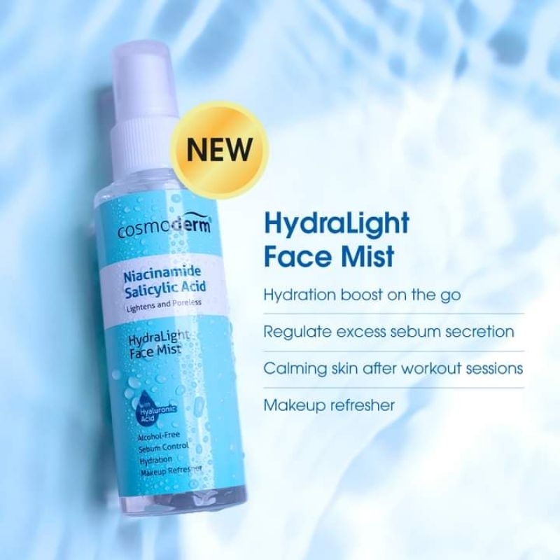 Cosmoderm Niacinamide + Salicylic Acid HydraLight Face Mist 50ml