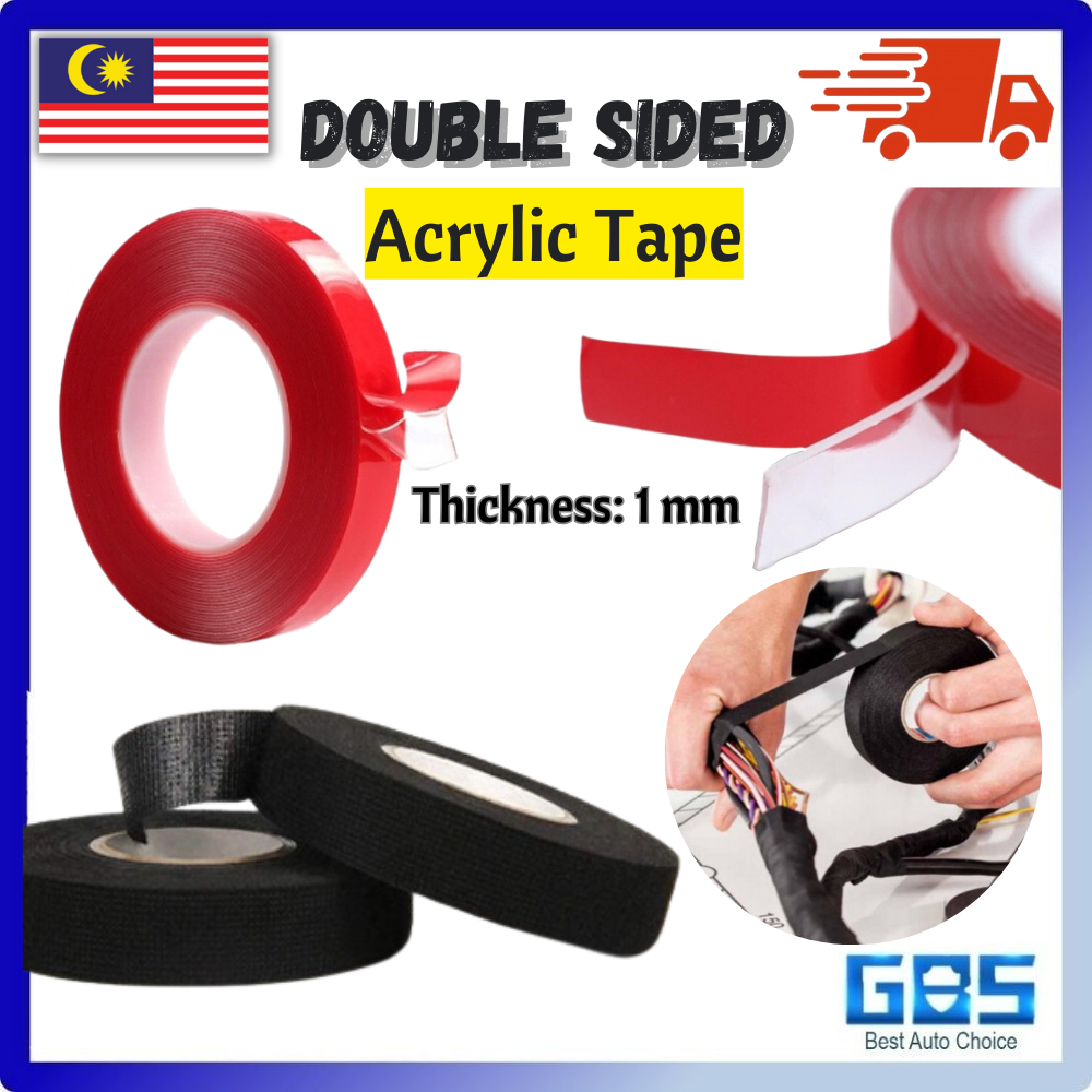 GBS CAR LED 3M SUPER STRONG Double Sided Tape Acrylic Foam Double Tape