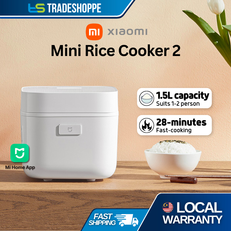 Xiaomi Mijia Electric Pressure Cooker 2.5L Multifunctional Rice Cooker  Small Hot Pot Pressure Cooker Powder Coating Smart Recipe