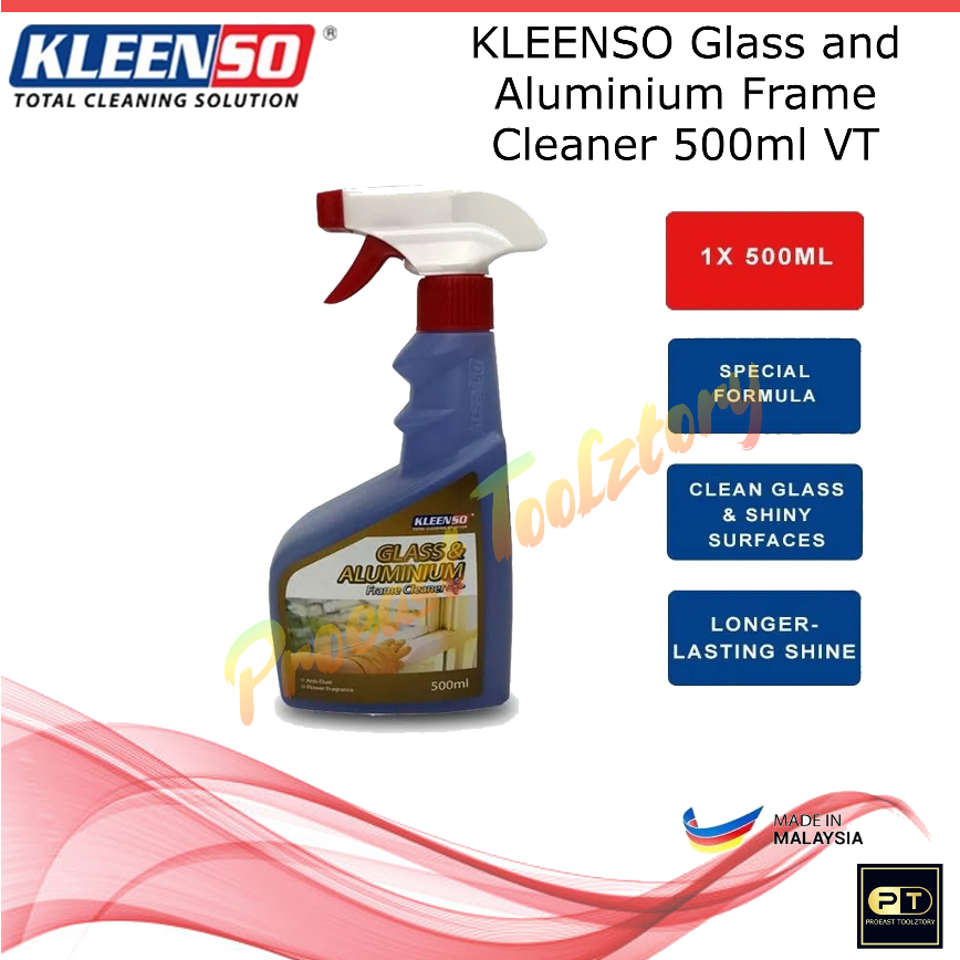 KLEENSO Glass and Aluminium Frame Cleaner 500ml VT | Shopee Malaysia