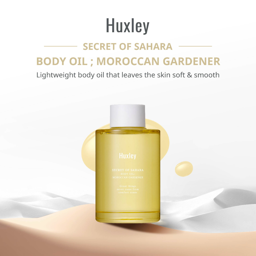 Huxley Body Oil Moroccan Gardener (100ml) Shopee Malaysia