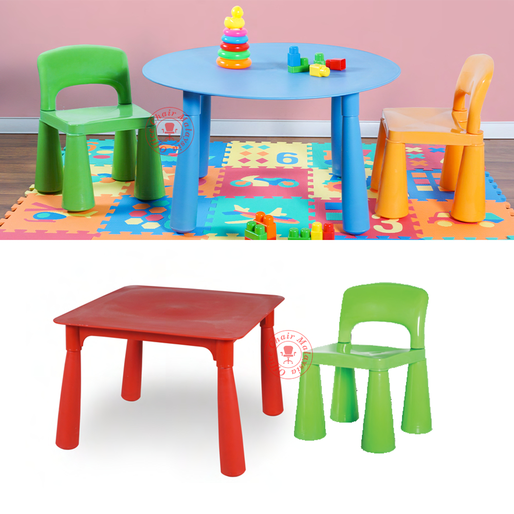 Kindergarten Table & Chair / Children Table / Kid Chair / Kerusi Tadika
