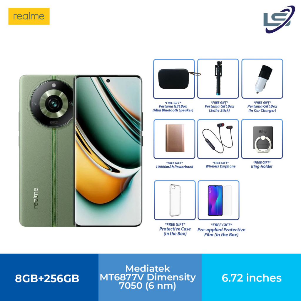 Realme 11 Pro 5G 8GB+256GB | 100MP OIS ProLight Camera | Dimensity 7050 ...