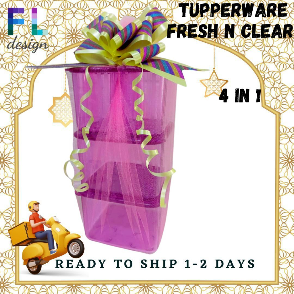 Tapuware 🎁 Hadiah Tupperware🎁REKA PESANAN Wish card 🎁Tupperware Fresh n ...