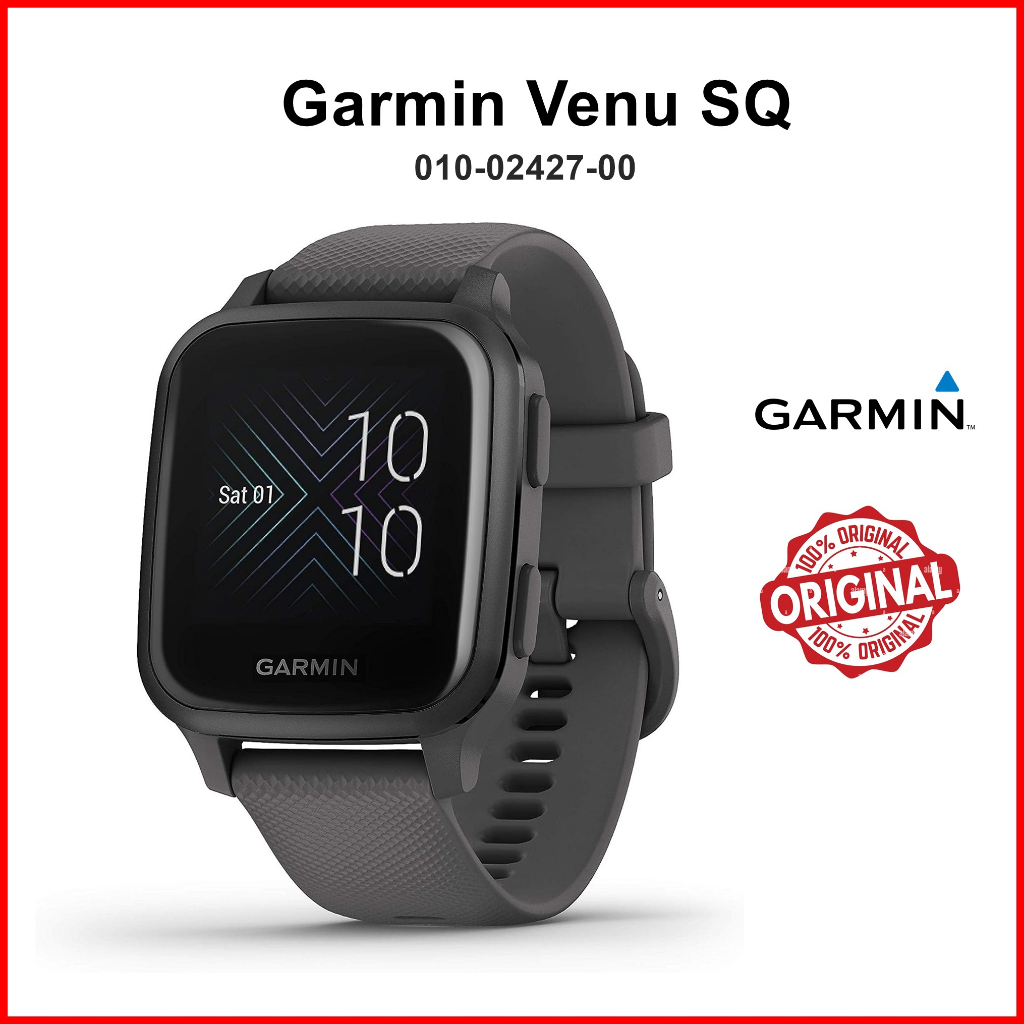 Garmin Venu SQ GPS Smartwatch with Bright Touchscreen Display Heart