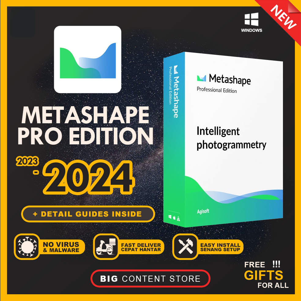 Agisoft Metashape Professional 2023 💯 EASY INSTALL SOFTWARE 💯 LIFETIME ...