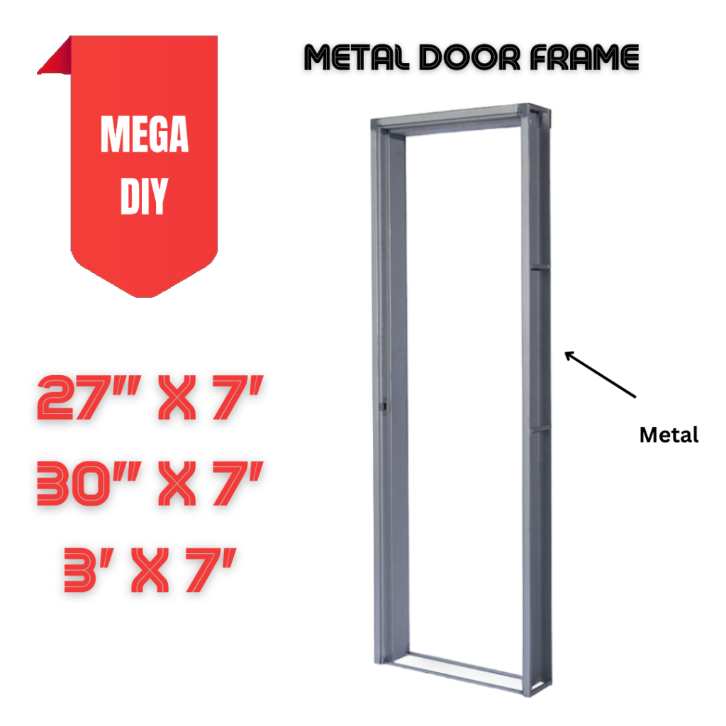 [Ready Stock] Metal Door Frame / Frame Pintu Besi Standard 27"x7' 30"x7' 3" x7' Shopee Malaysia