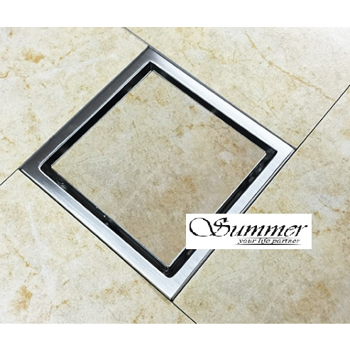 Living Fair 15cm Tile Insert Floor Trap Stainless Steel 304 Anti ...