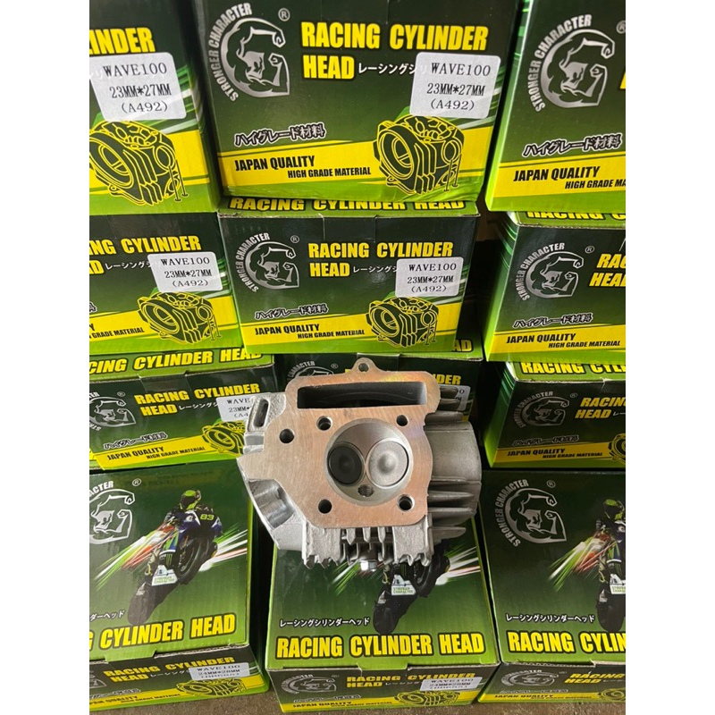 EX5 CYLINDER HEAD RACING COMPLETE SET STRONGER CHARACTER 23/27 24/28 ...