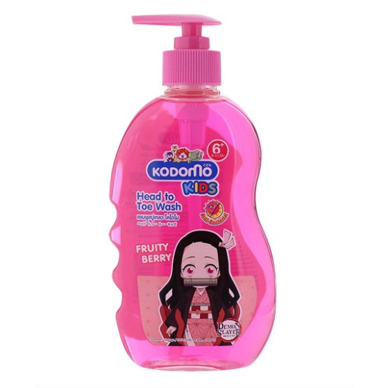 Kodomo Head to Toe Kids Shower Gel Fruity Berry 400 ml Shopee Malaysia
