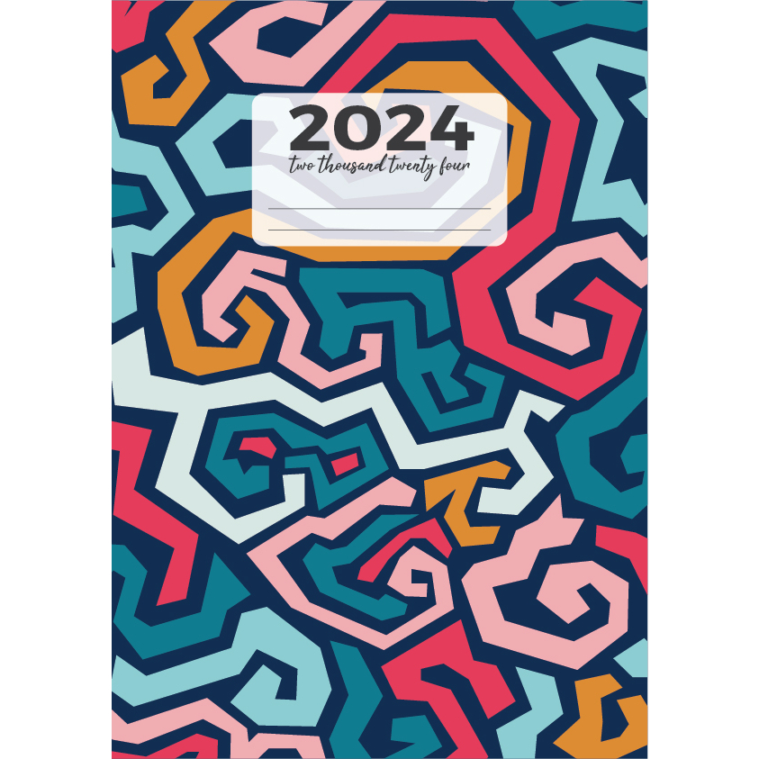 Planner Booklet 2024 A4 B5 SIZE Simple Planner Book Diary/ Diary