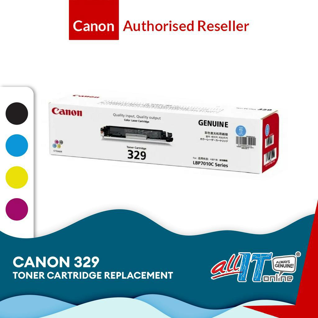 Canon Cartridge 329 Toner Cartridge (Black/Cyan/Magenta/Yellow