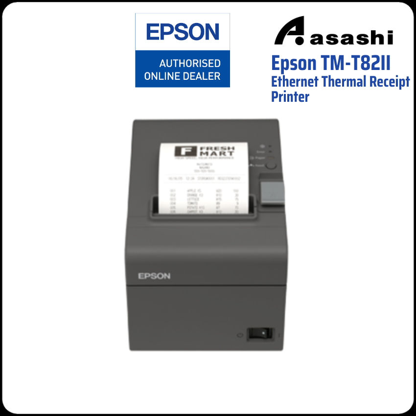 Epson Tm T82ii Ethernet Thermal Receipt Printer Thai Vietnam Fontgrey Shopee Malaysia 3339