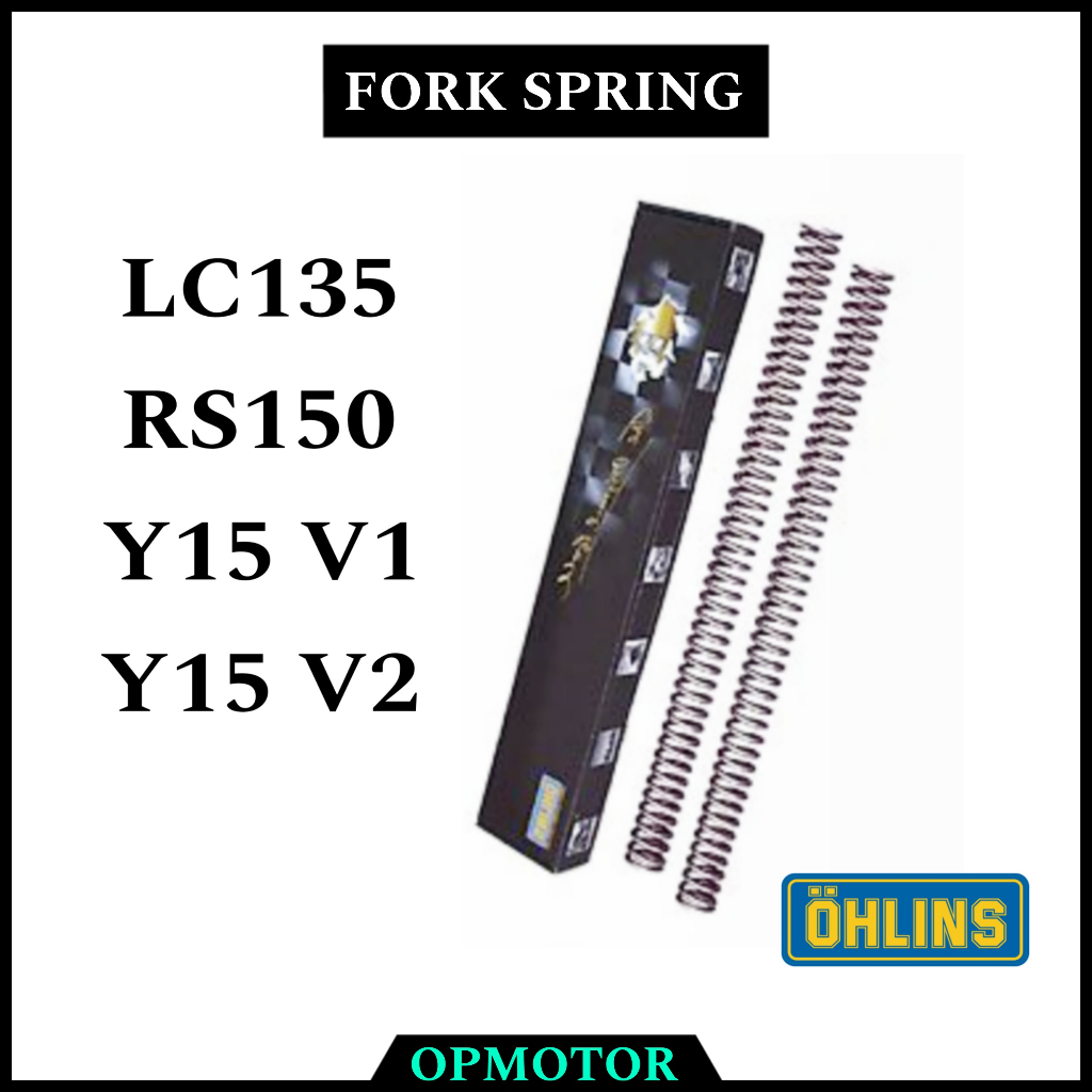 Ohlins Racing Fork Spring Lc135 Rs150 RsxY15zr V1 V2 | Shopee Malaysia