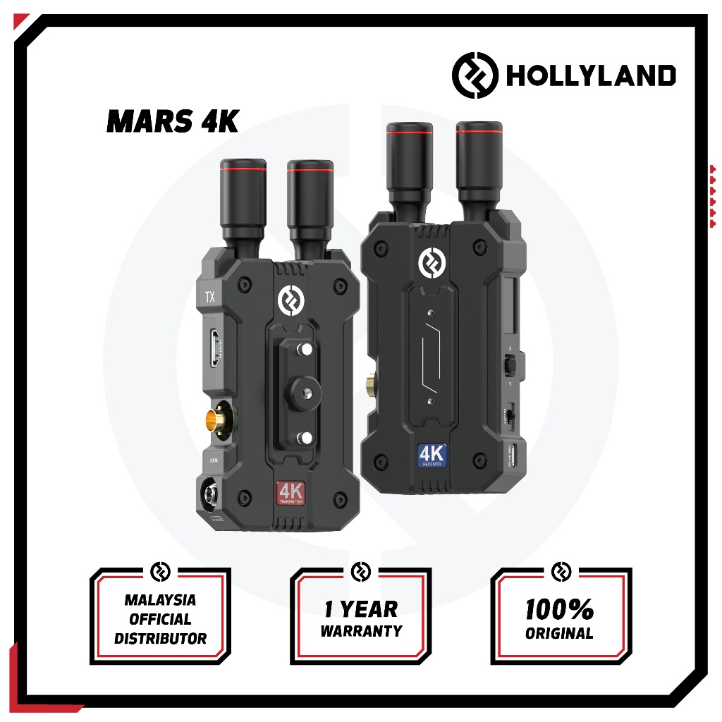 Hollyland Mars 4K Wireless Video Transmission System Shopee Malaysia