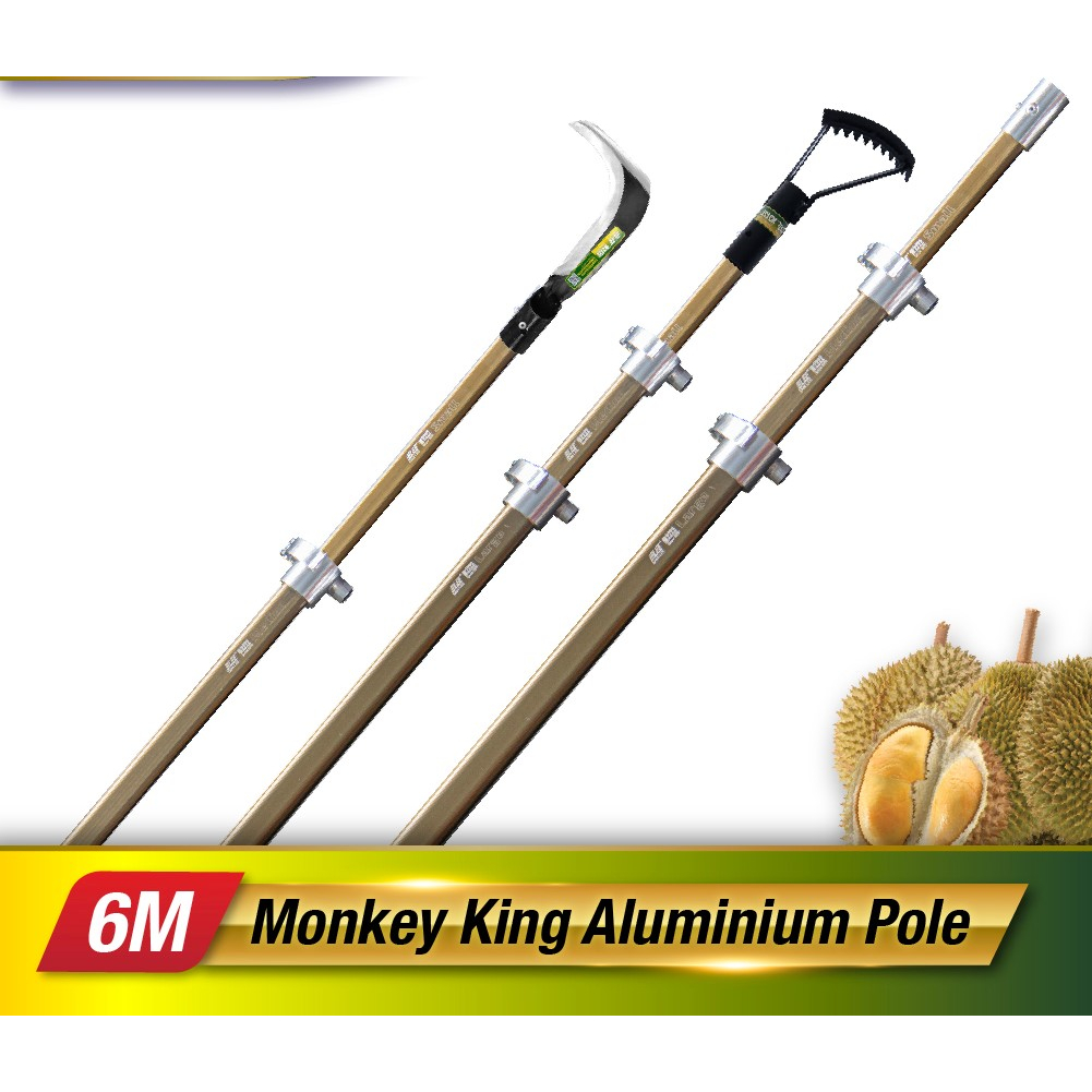 Monkey King Aluminium Pole 6M,