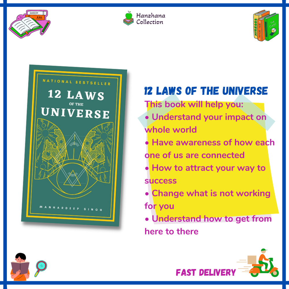 Buku 12 Laws Of The Universe by Manhardeep Singh | Shopee Malaysia