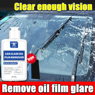 Car Glass Oil Film Cleaner 300ml Car Window Cleaner Glass Polishing Kit Invisible  Glass Cleaner For Auto And Home Remove Water - AliExpress