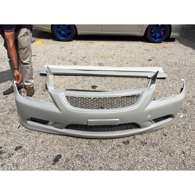 Toyota mark x reiz 2004 - 2009 vertiga MDLT bodykit body kit front side ...