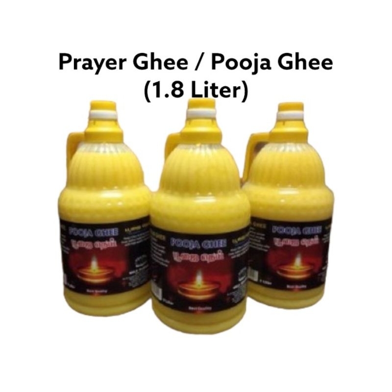 Prayers Ghee / Pooja Ghee (1.8 Liter) Shopee Malaysia