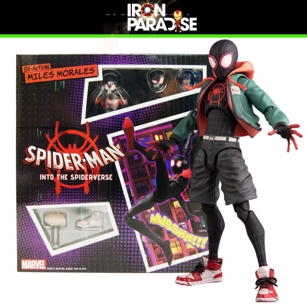 Figurine Spider-Man: Across The Spider-Verse Miles Morales Collector Bandai, Neuve Sous Blister
