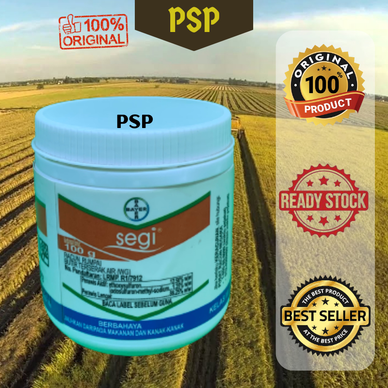 100g SEGI BAYER RACUN RUMPUT Ethoxysulfuron 12.5 Sama SUNRICE Racun