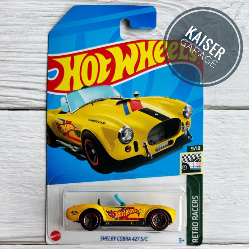 Hot Wheels : Shelby Cobra 427 S/C (Yellow) | Shopee Malaysia