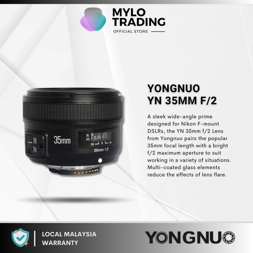 35mm yongnuo nikon hot sale