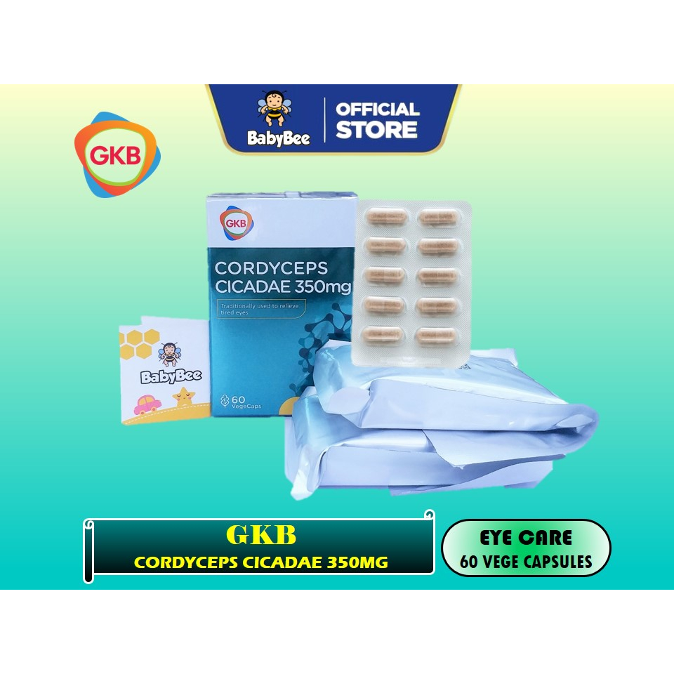 GKB CHOOSE Cicadae Prevent Cataract Dry Eye Supplement 350mg