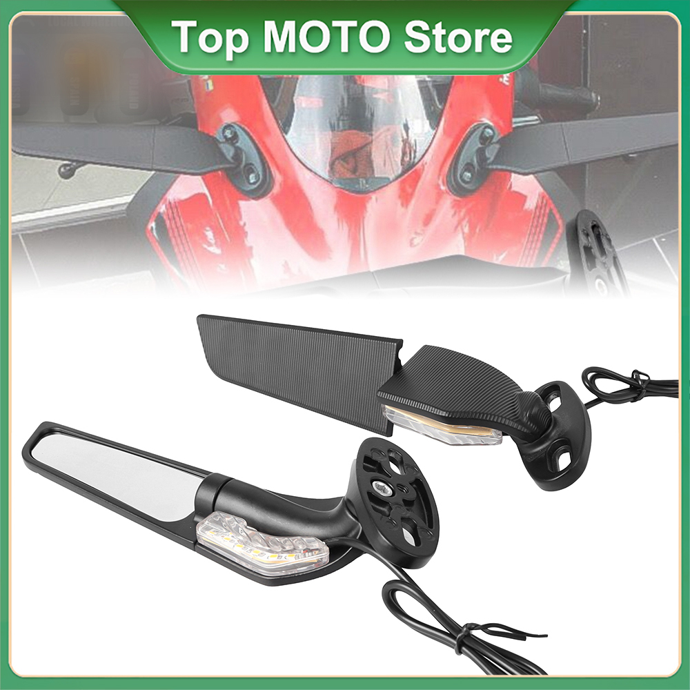 CBR R15 R25 R3 R6 R1 ZX10R Y15 XMAX LC135 NVX Motorcycle Winglet Rear ...