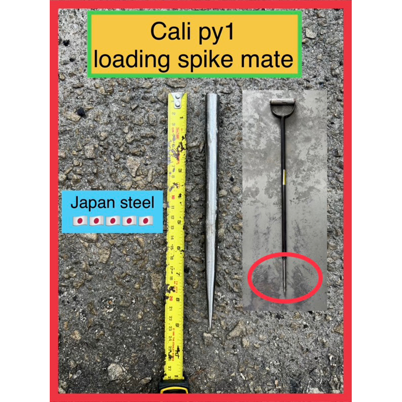 Cali py1 japan steel sawit Loading Spike mate sahaje | Shopee Malaysia