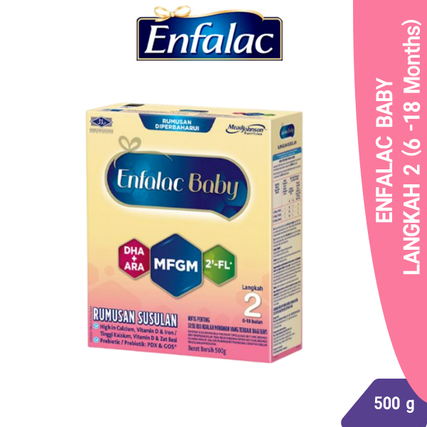 Enfalac Baby FL Step 2 500g (Milk Formula Powder) Shopee Malaysia