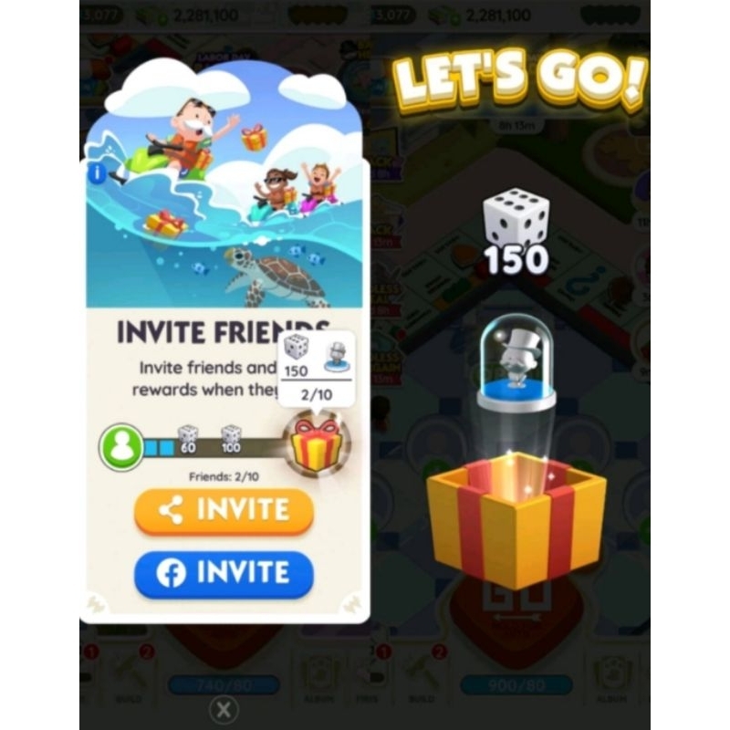 MONOPOLY GO Multi Services Uncapped Capped Dice Boosting Dice Services