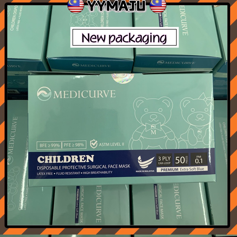 Medicurve children surgical mask /kids medical mask /Medicurve Kids