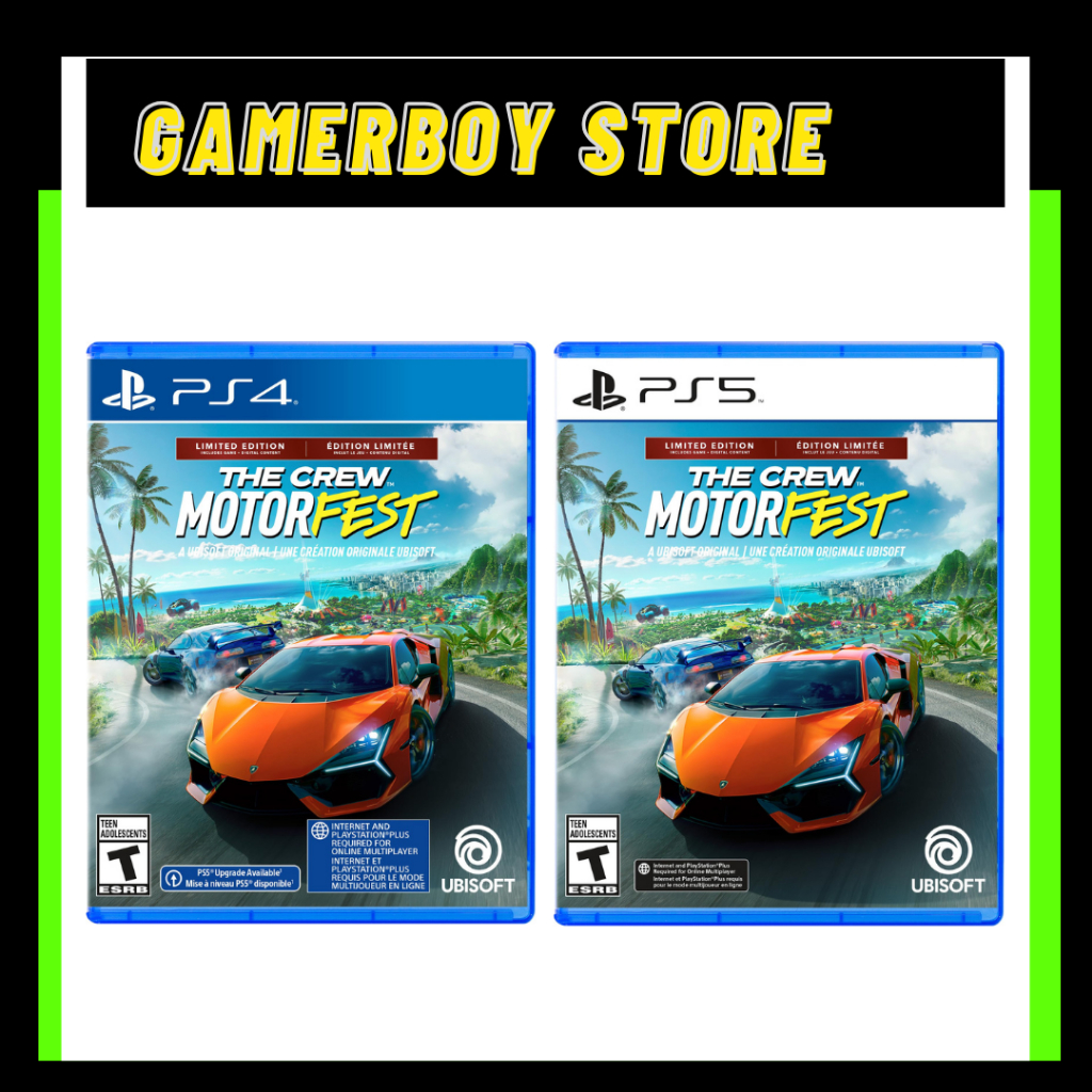 PS4/PS5 THE CREW MOTORFEST LIMITED EDITION [R3] [ENGLISH] [ENG/CHI