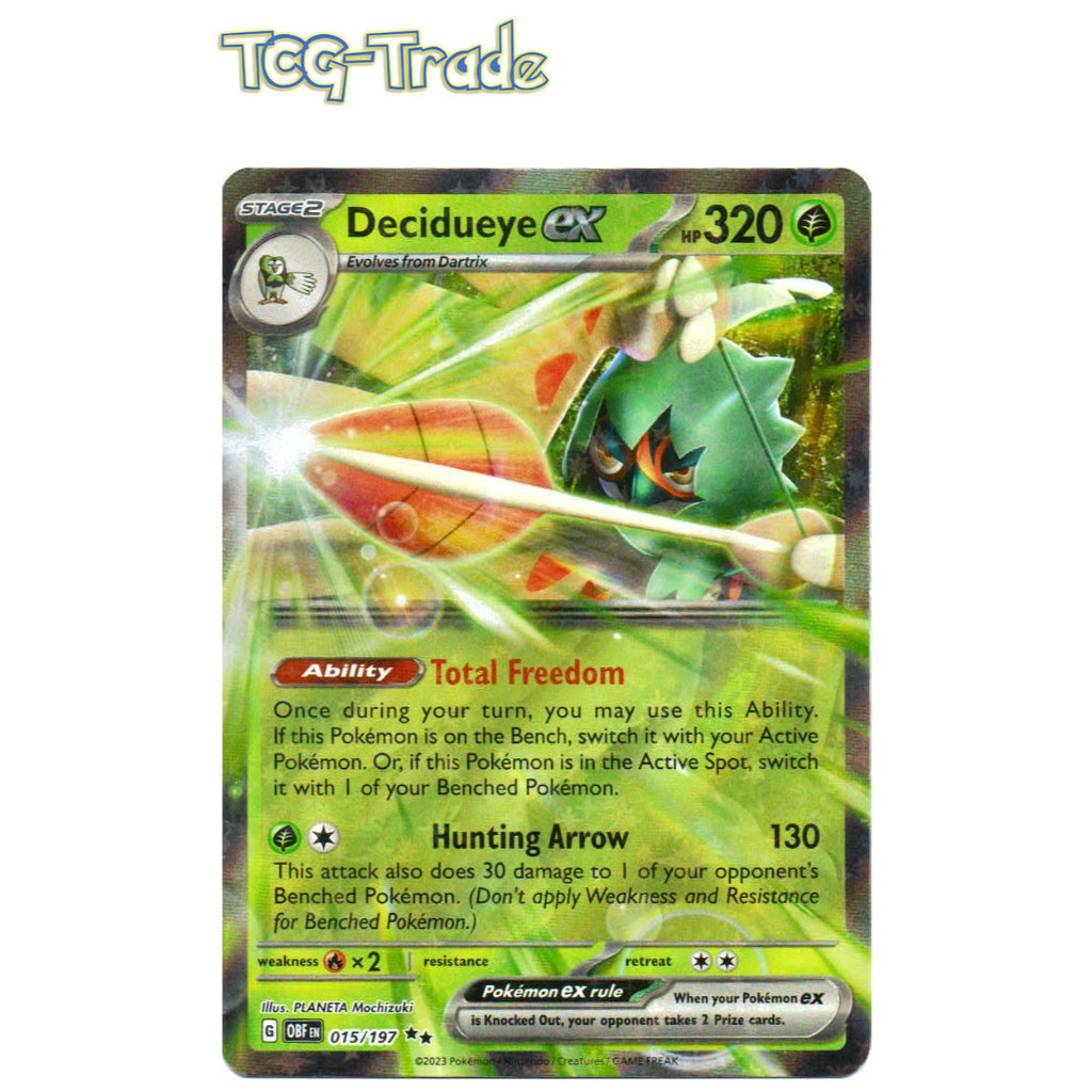 Pokmon - Obsidian Flames - Ex Singles - Double Rare Red Pokmon TCG: Obsidian  Flames EX Singles - Double Rare Card | Near Mint Or Better, Ungraded