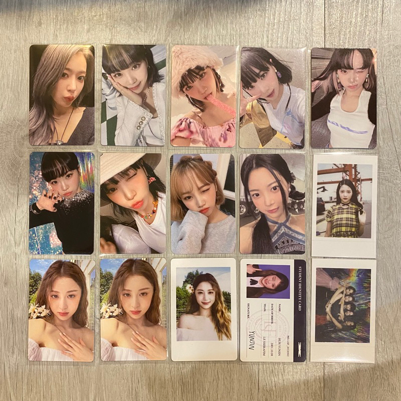 Wts Lesserafim Izone IZ*ONE Sakura Chaewon Yunjin Kazuha Eunchae ...