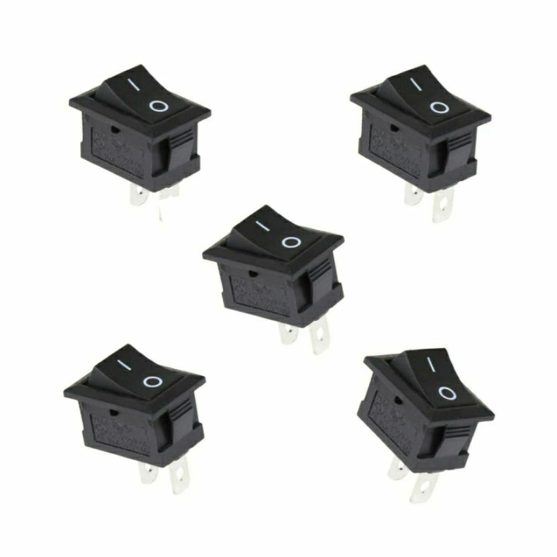 10pcs KCD1 Rocker Switch Toggle 6A 250V AC. 10A 125V AC | Shopee Malaysia