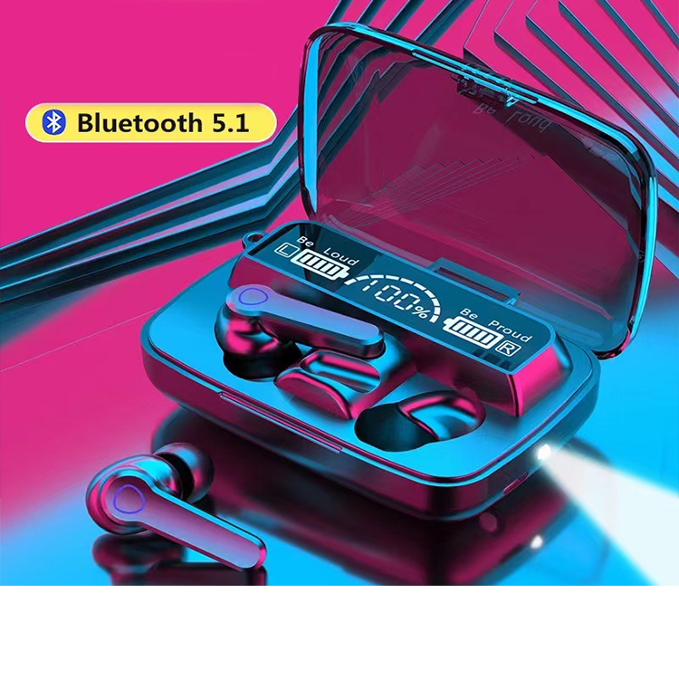 M19 Tws Online Earphone Bluetooth NEW M19 TWS Blue Tooth