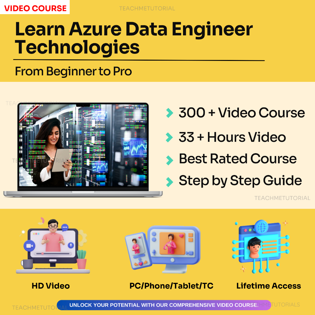 Azure Data Engineer Technologies for Beginners | Shopee Malaysia