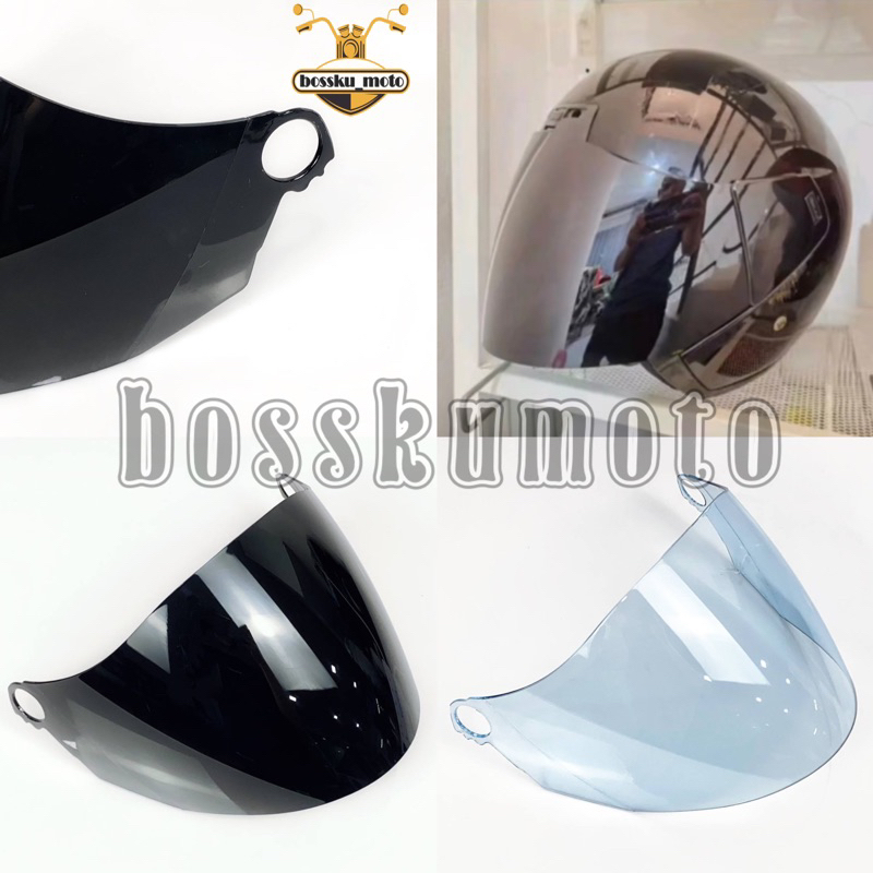 ARC HELMET VISOR FULL HALF Shopee Malaysia