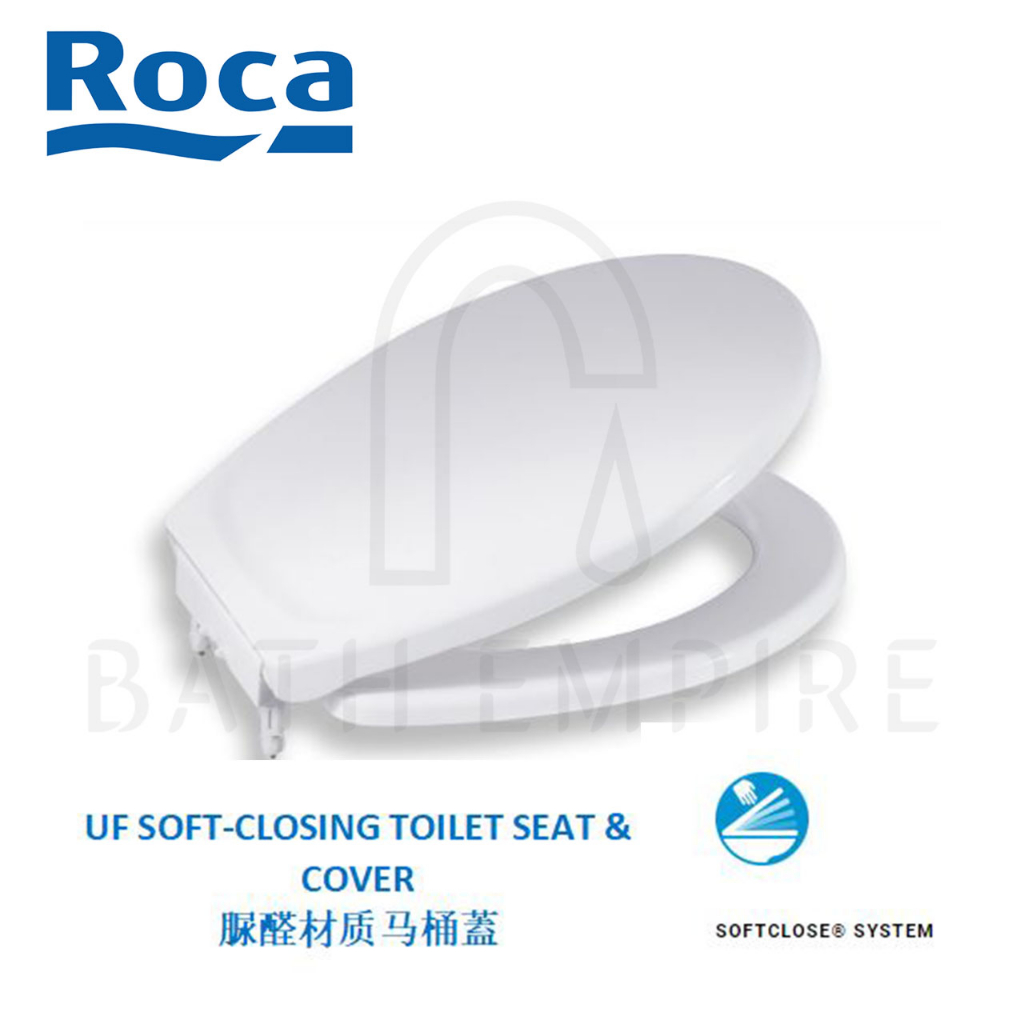 ROCA ROUND SHAPE (UF) TOILET SEAT & COVER WITH SOFTCLOSE FUNCTION
