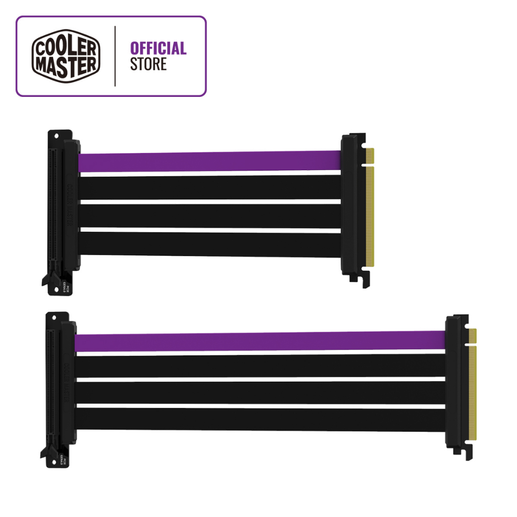 Cooler Master PCIe 4.0 x16 Riser Cable (200mm & 300mm) Shopee Malaysia